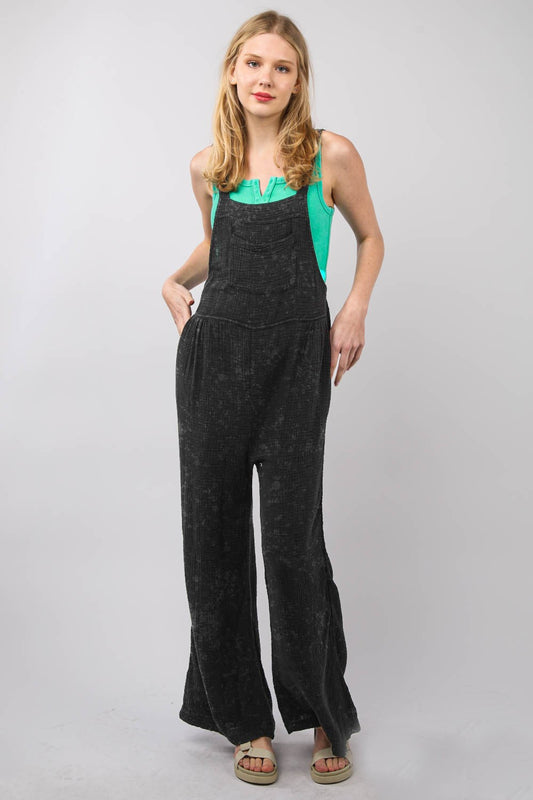 VERY J Texture Washed Wide Leg Overalls Black Apparel/Tops Ship from USA TikTok Tops Trendsi USPS VERY J Walmart Walmart Apparel Trendsi https://www.cyberehub.com