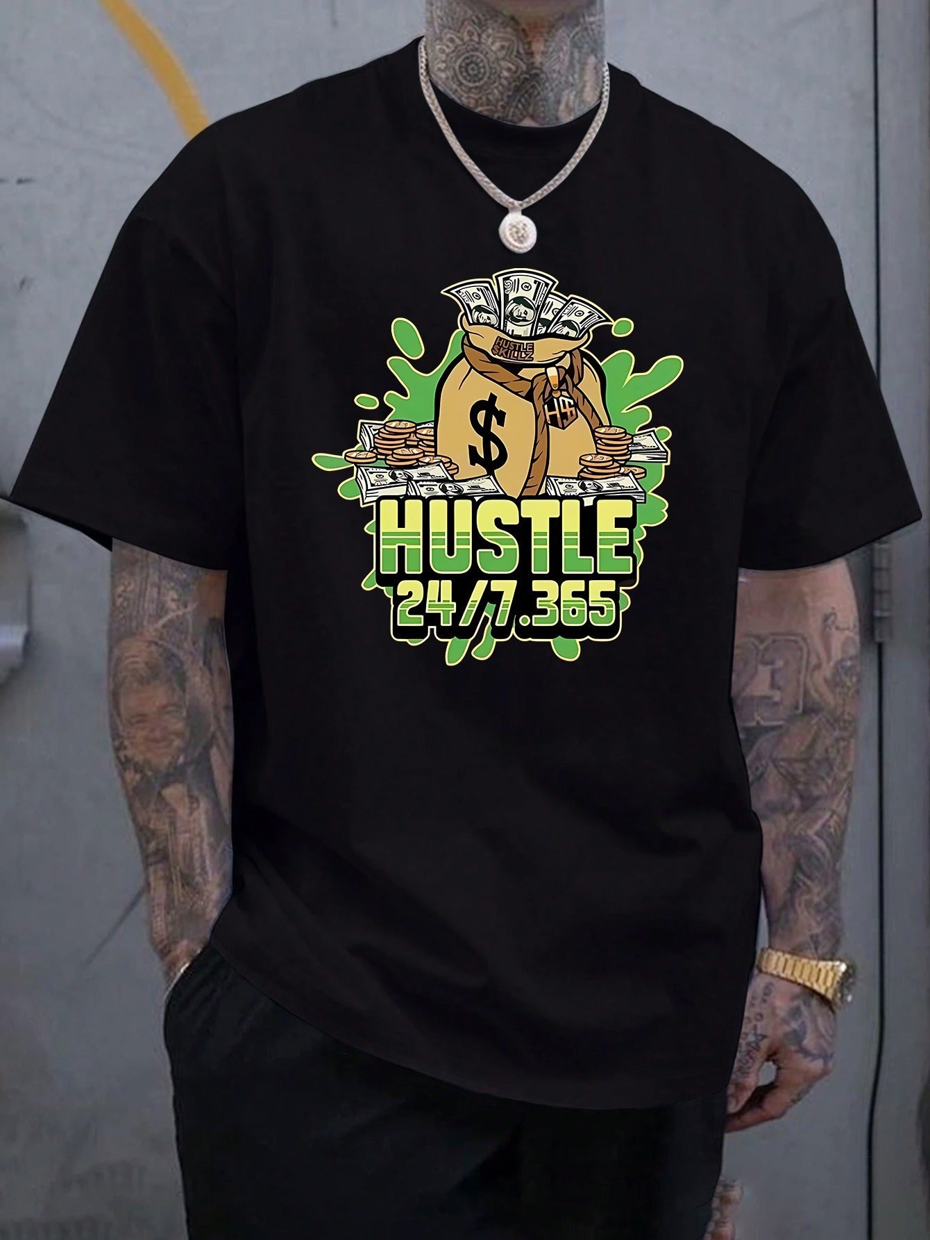 Men's Printed T-shirt, Summer Casual Short Sleeved T-shirt Apparel/Shirt/Graphic Shirt SNULLO https://www.cyberehub.com