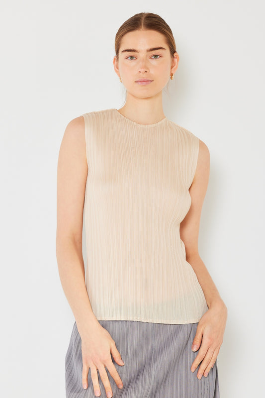 Marina West Swim Pleated Sleeveless Crewneck Tank Beige Apparel/Tops Marina West Swim Ship from USA TikTok Tops Trendsi USPS Walmart Walmart Apparel Trendsi https://www.cyberehub.com