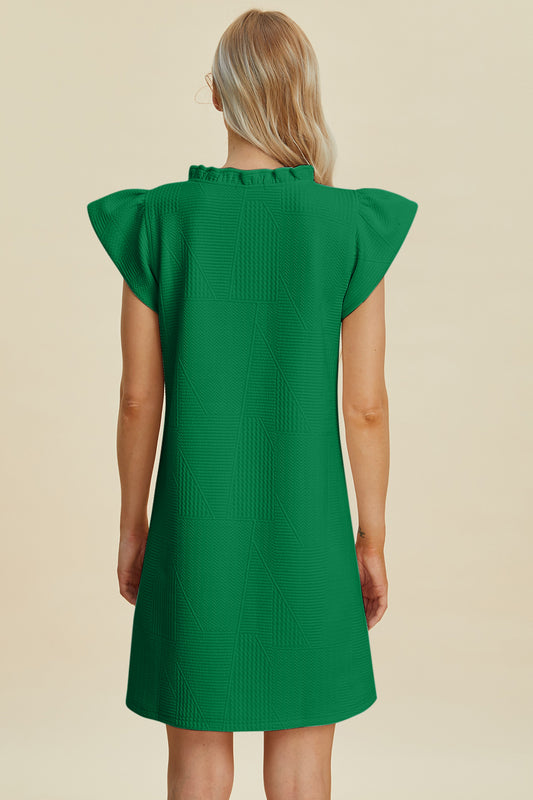 Double Take Full Size Ruffled V-Neck Cap Sleeve Dress Apparel/Dress Double Take Dress Ship from USA TikTok Trendsi USPS Walmart Walmart Apparel Trendsi https://www.cyberehub.com