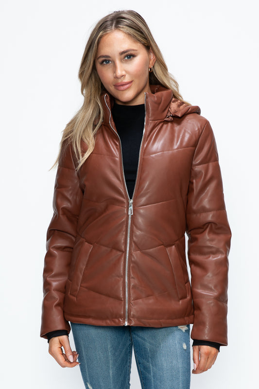 How Dare U Pocketed Zip Up Puffer Jacket with Removable Hood Brandy Tops/Jackets/Sweaters Clothing Tops How Dare U Ship from USA TikTok Trendsi USPS Walmart Trendsi https://www.cyberehub.com