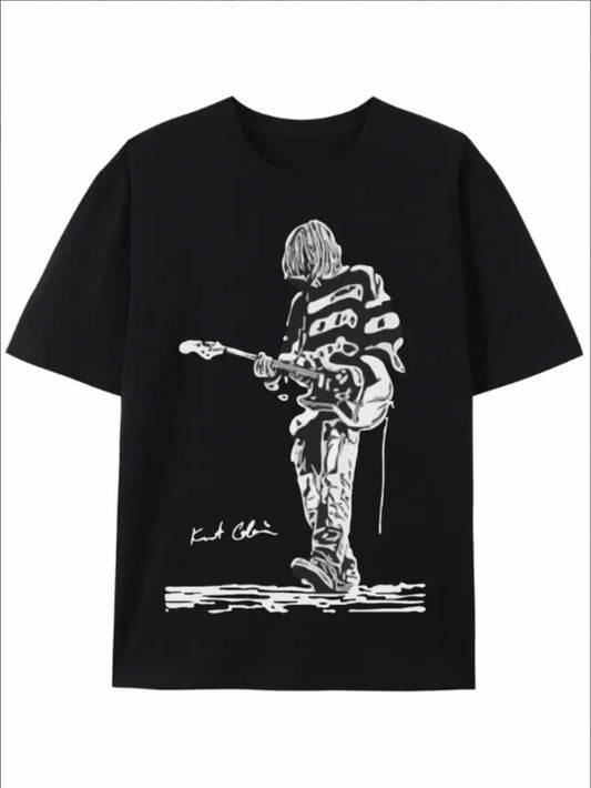 Printed Short Sleeves Apparel/Shirt/Graphic Shirt SNULLO https://www.cyberehub.com