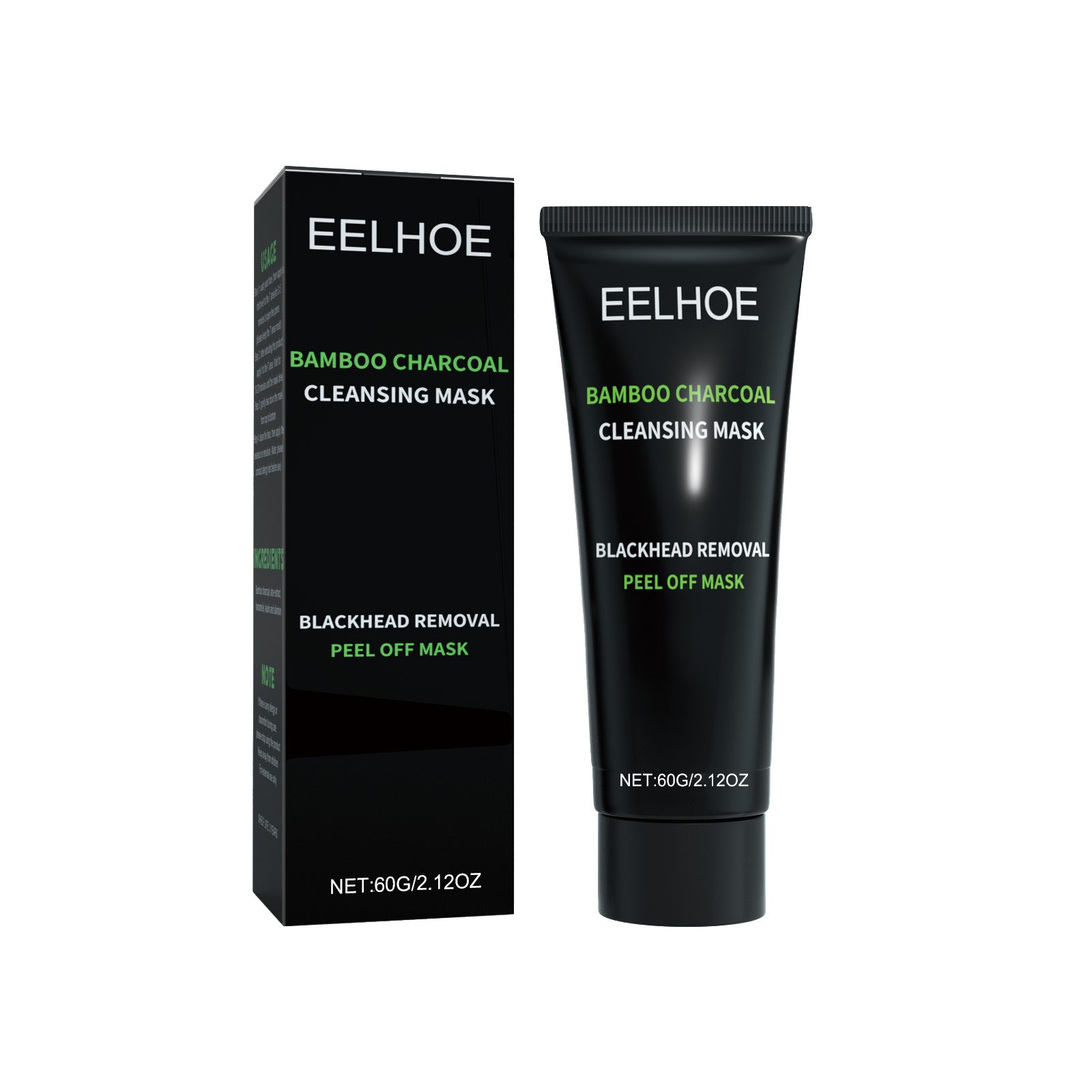 EELHOE Bamboo Charcoal Blackhead Removal Peel-Off Mask For Deep Pore Cleansing And T-Zone Oil Control 1pcs Health Beauty CJ USa USPS Muqe https://www.cyberehub.com