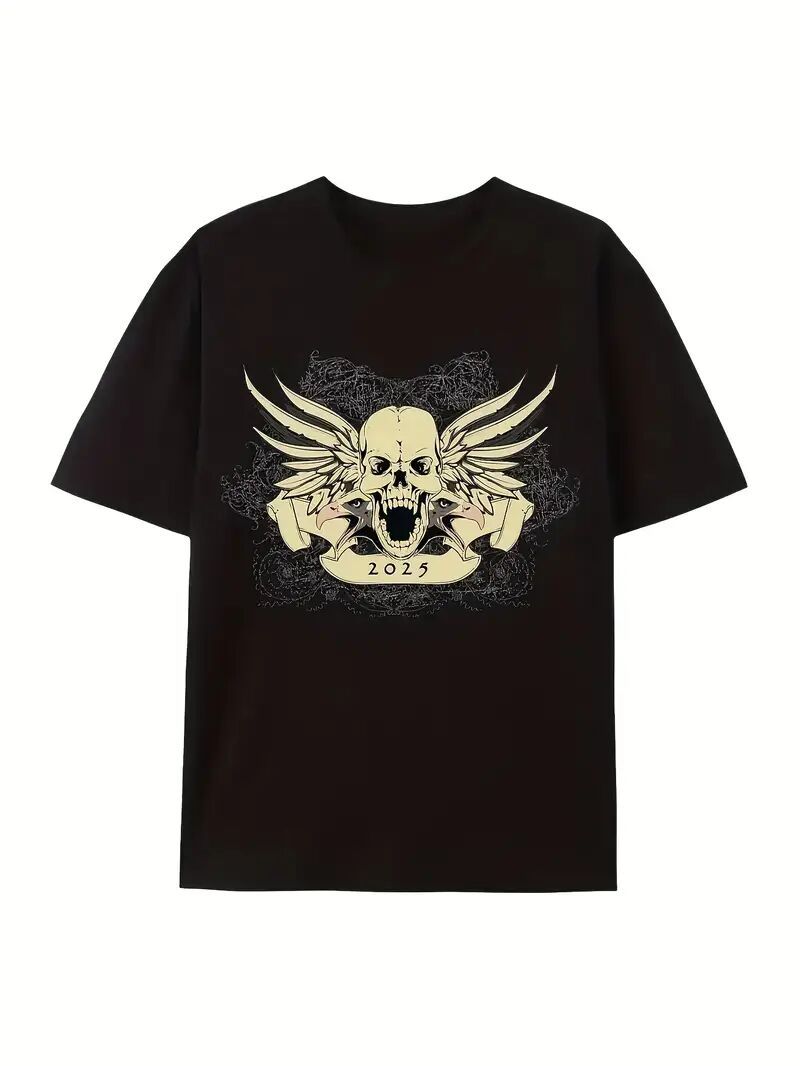 Women's Graphic T-Shirt - Stylish Black Printed Short Sleeve Top Black Apparel/Shirt/Graphic Cj Graphic Shirt SNULLO Yodel SNULLO https://www.cyberehub.com