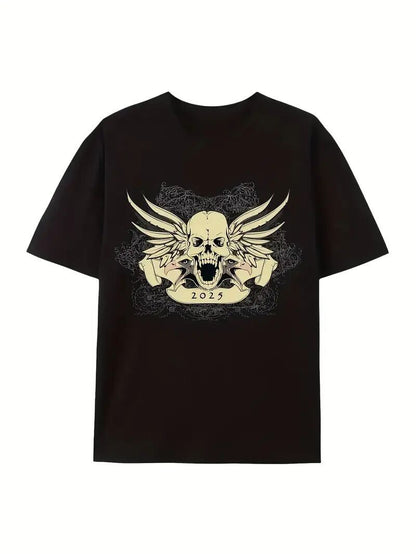 Women's Graphic T-Shirt - Stylish Black Printed Short Sleeve Top Black Apparel/Shirt/Graphic Cj Graphic Shirt SNULLO Yodel SNULLO https://www.cyberehub.com