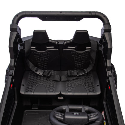 24V Two-Seater Kids Ride On UTV W/Parents Remote Control,Four-Wheel Suspension,Slow Start,Large wheel design,Anti-collision bar,Storage space,Music,USB,Bluetooth,Volume control,LED lights for Kids 3+. Giga Kids Toys Giga https://www.cyberehub.com