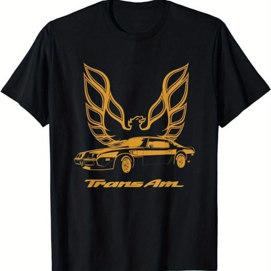Fashionable And Handsome Sports Car Letter Pattern Trendy Frontline Personalized Flat Print Men's T-shirt Comfortable Summer Cool Leisure Sports Preferred Apparel/Shirt/Graphic Shirt SNULLO https://www.cyberehub.com