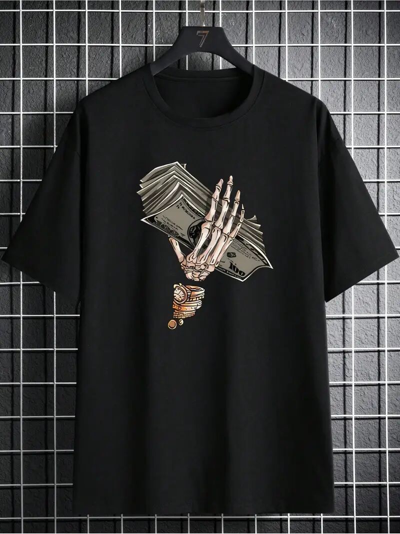 Men's Printed Short-sleeved T-shirt Apparel/Shirt/Graphic Shirt SNULLO https://www.cyberehub.com