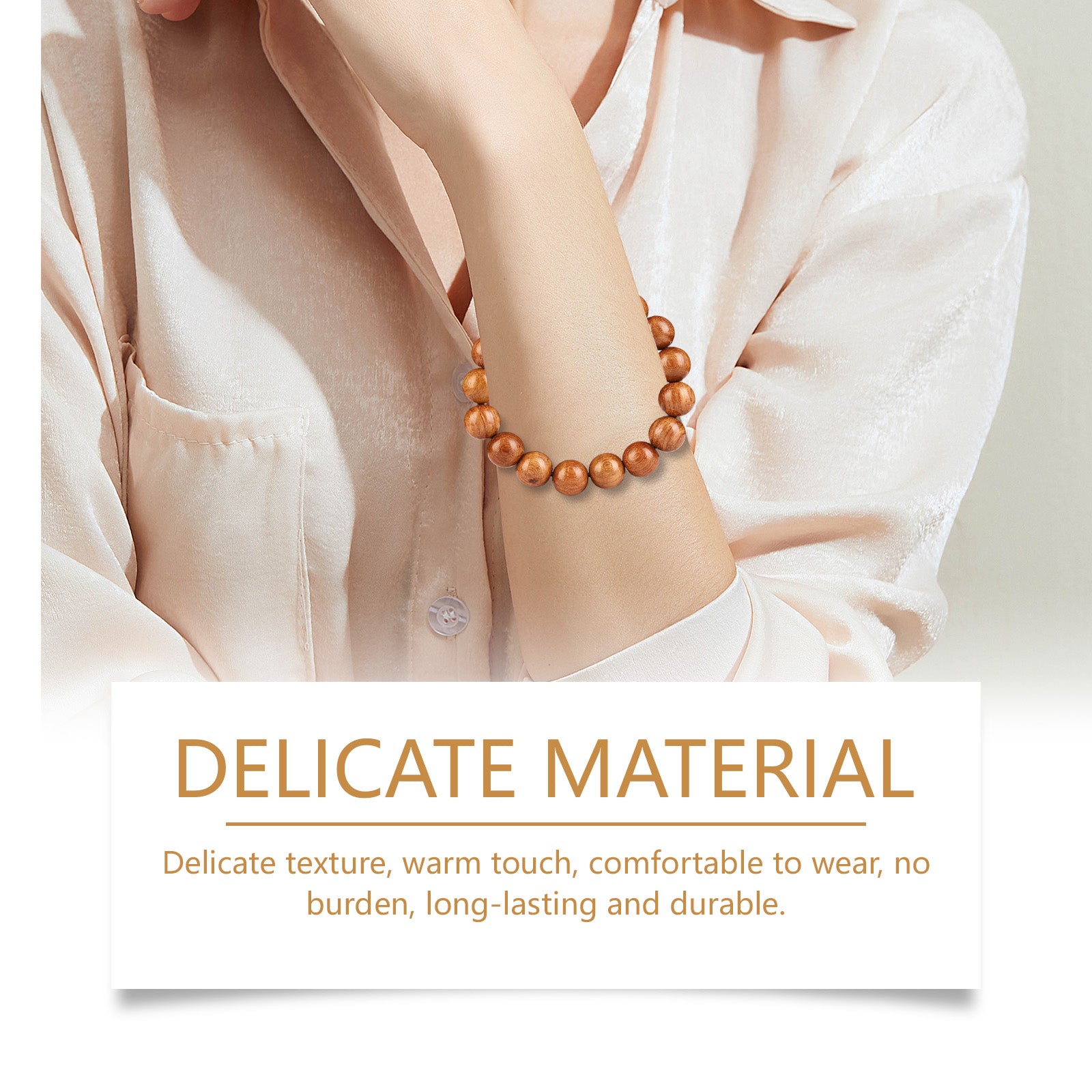 Rosewood Buddha Bead Bracelet Daily Simple Fashion Design Bracelet Personality All-In-One Beaded Bracelet HOEXE eprolo https://www.cyberehub.com
