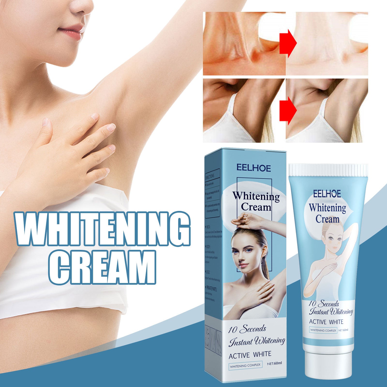 Whitening Cream, Body Concealer Brightening Armpit Moisturizing Skin Beauty Cream Health & Beauty Health Eprolo https://www.cyberehub.com