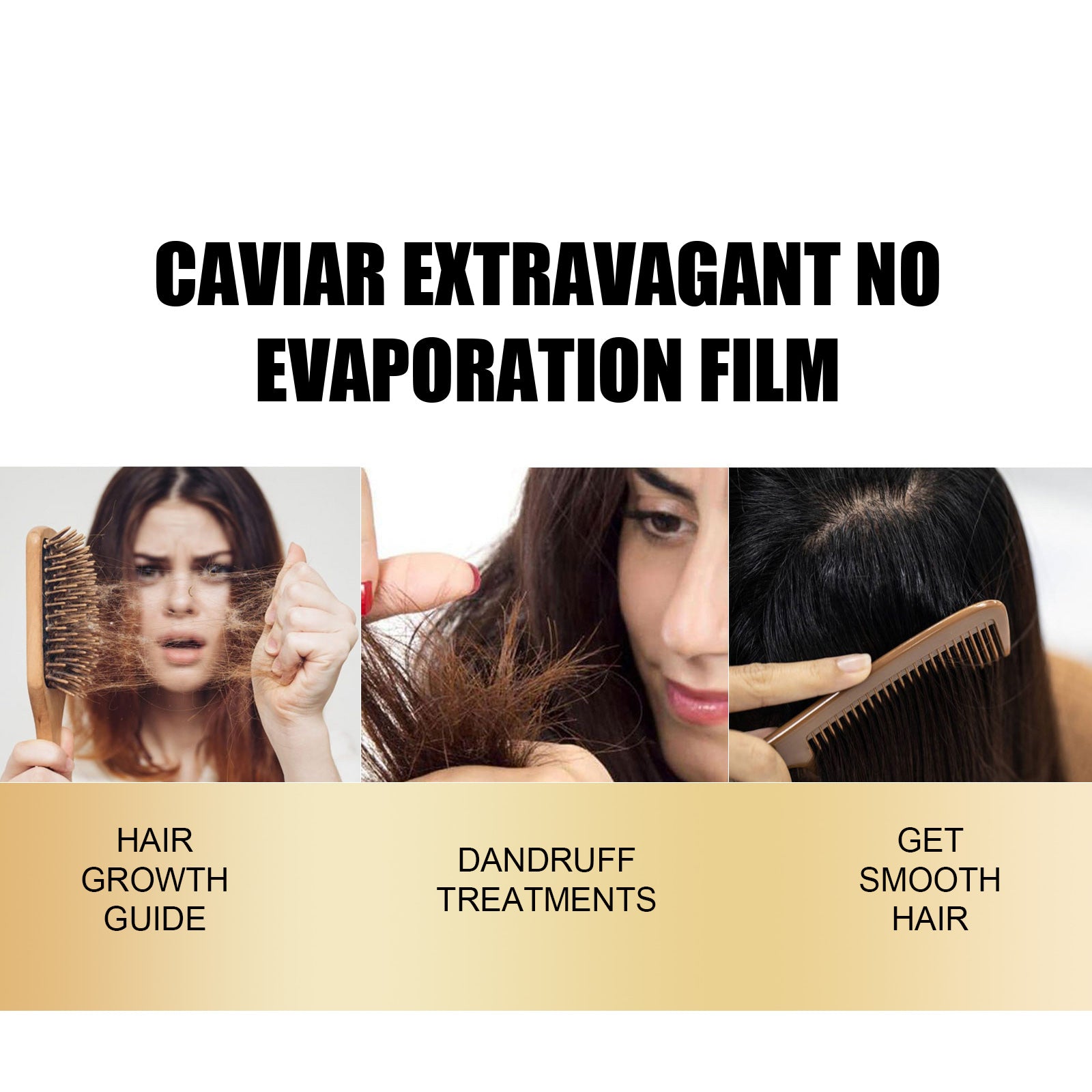 Caviar Extravagant No Evaporation Film, Smooth Hair Deep Nourishing Improve Dye Hot Dry Smooth Conditioner Health Eprolo https://www.cyberehub.com
