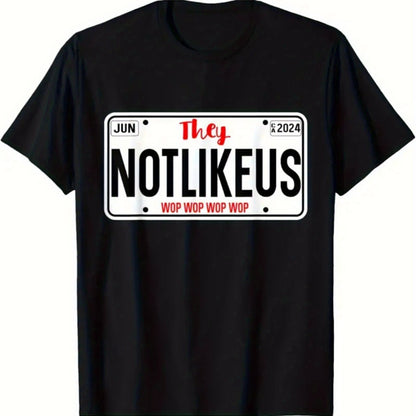 Extra Large Men's Letter Pattern Printed T-shirt - Soft Round Neck, Comfortable Fit, Slightly Elastic Knitted Fabric, Suitable For Casual Summer T-shirt Black Apparel/Shirt/Graphic Shirt SNULLO https://www.cyberehub.com