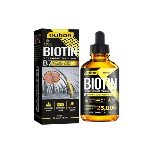 OUHOE Collagen B7 Vitamin Hair Oil Hair Strengthening & Densification Hair Loss Prevention Hair Care Oil 1pcs Health Beauty CJ USa USPS Muqe https://www.cyberehub.com