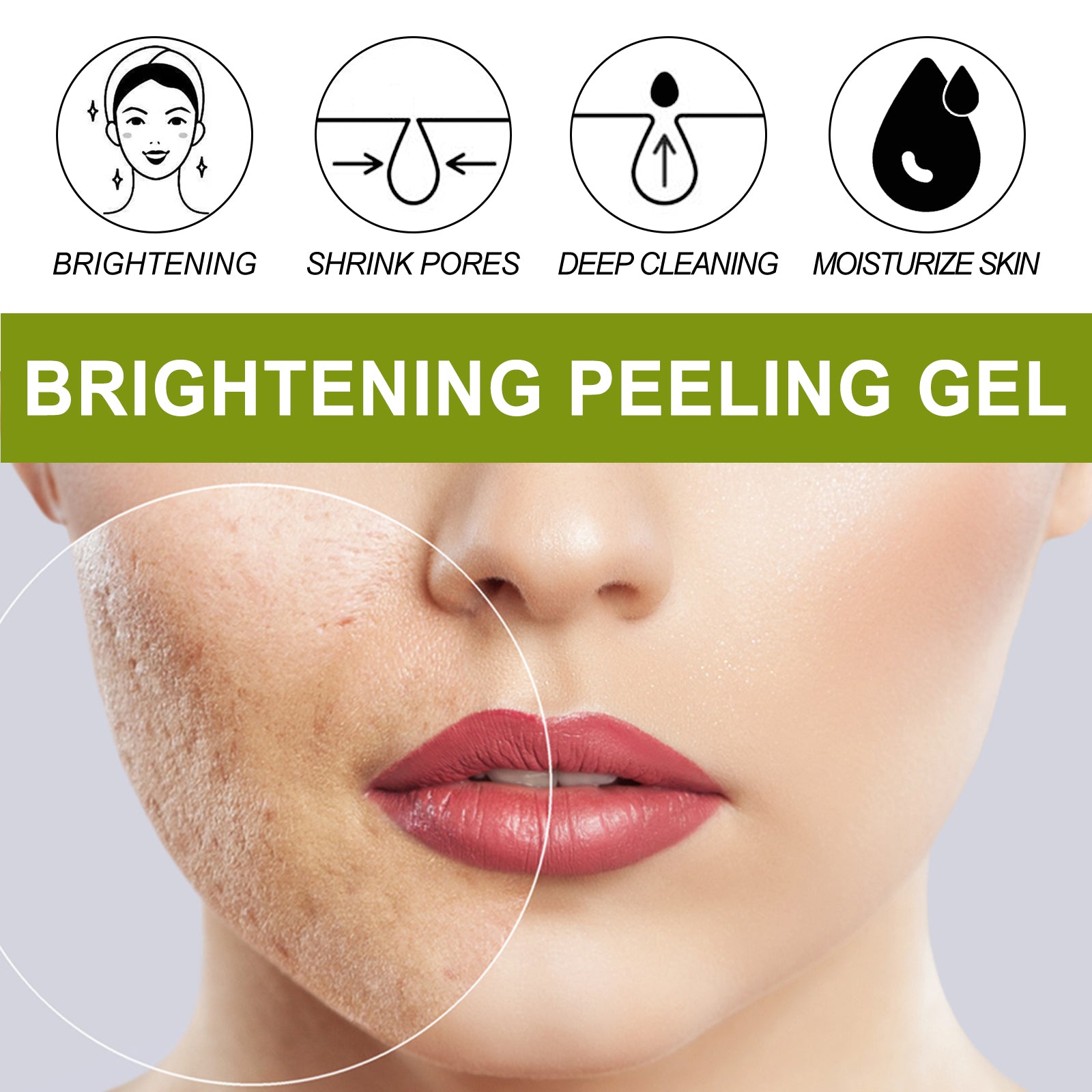 Face Brightening Peeling Gels, Facial Cleansing Exfoliation Skin Pores Hydrating Firming Beauty Gels Health Eprolo https://www.cyberehub.com