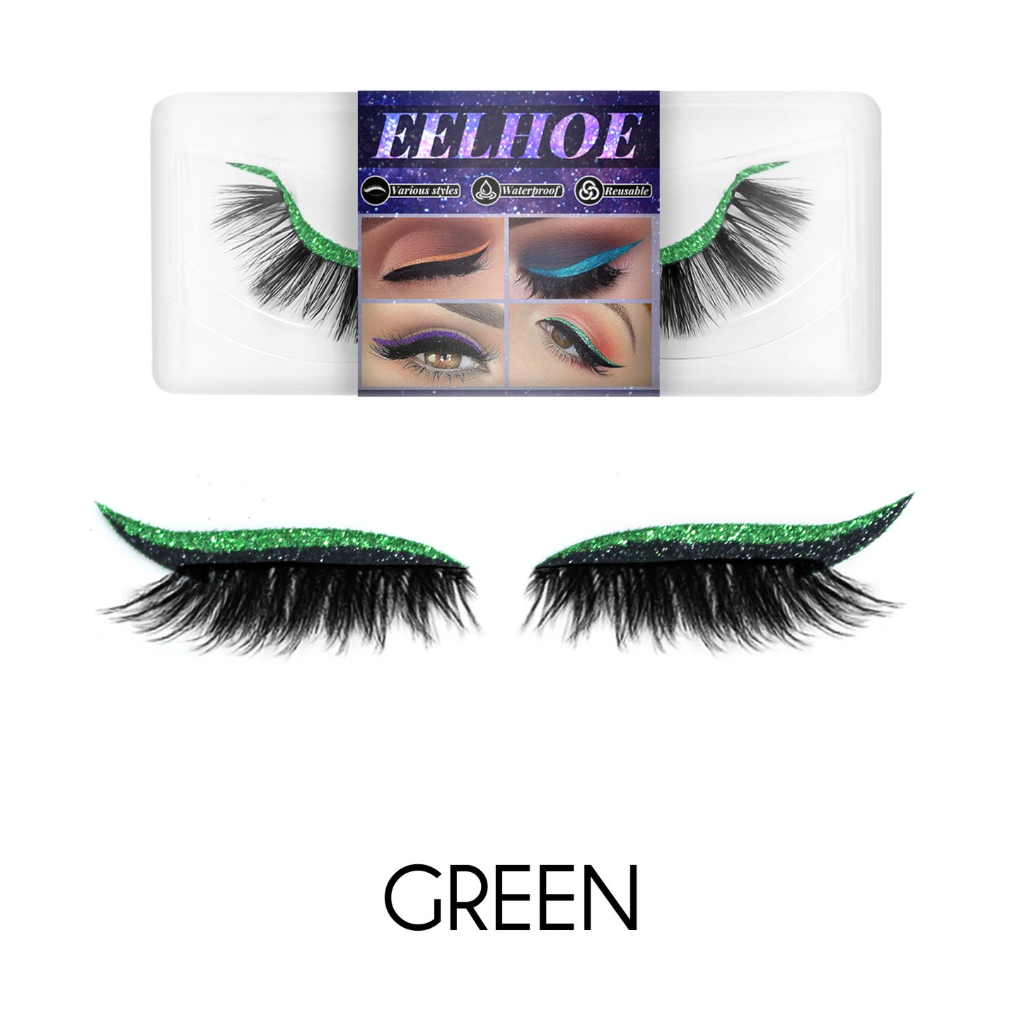 EELHOE Eyeliner And Eyelash Stickers, Self-Adhesive False Eyelashes With European And American 3d Eyelash Eyeshadow Eyeliner Health Eprolo https://www.cyberehub.com