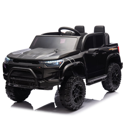24V10A Two-seater Kids Ride On Electric Pickup, kids ride on toy W/parents remote control,4WD 800W motors,Two Safety belts,High Gate Safety Design,USB,Bluetooth, Speed 2.49-3.73MPH for kids aged 3+. Giga Kids Toys Giga https://www.cyberehub.com