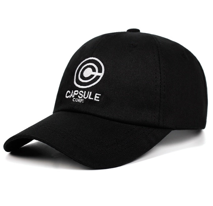 Capsule Corp. Baseball Caps Black Apparel/Hat CJ Hat Hats Yun Express CJ https://www.cyberehub.com
