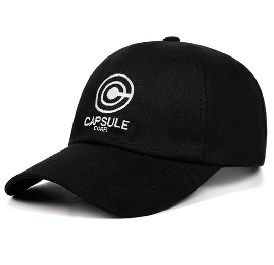 Capsule Corp. Baseball Caps Black Apparel/Hat CJ Hat Hats Yun Express CJ https://www.cyberehub.com