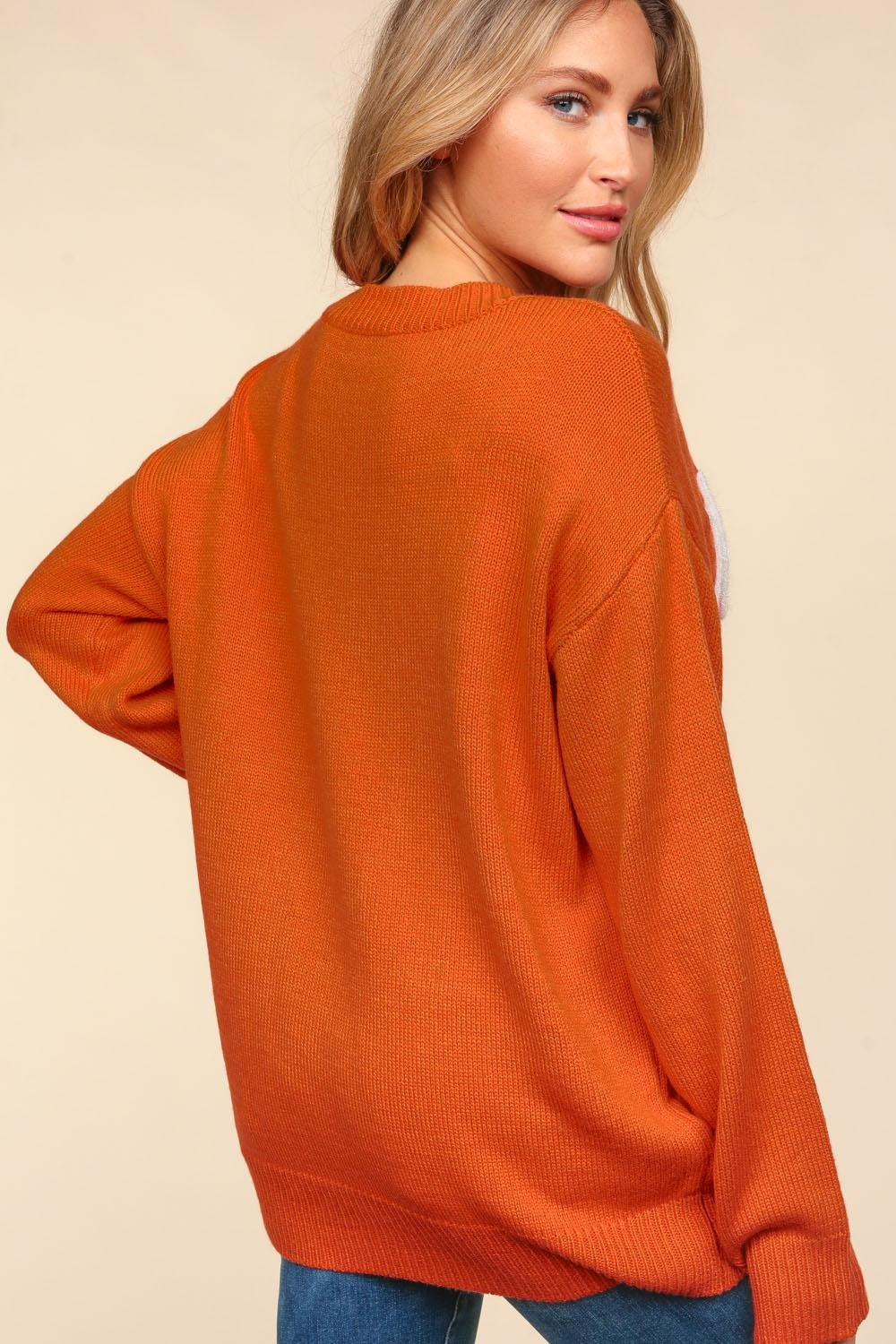Haptics Full Size Metallic Glitter Embroidery Sweater Tops/Jackets/Sweaters Clothing Tops Haptics Ship from USA TikTok Trendsi USPS Walmart Trendsi https://www.cyberehub.com