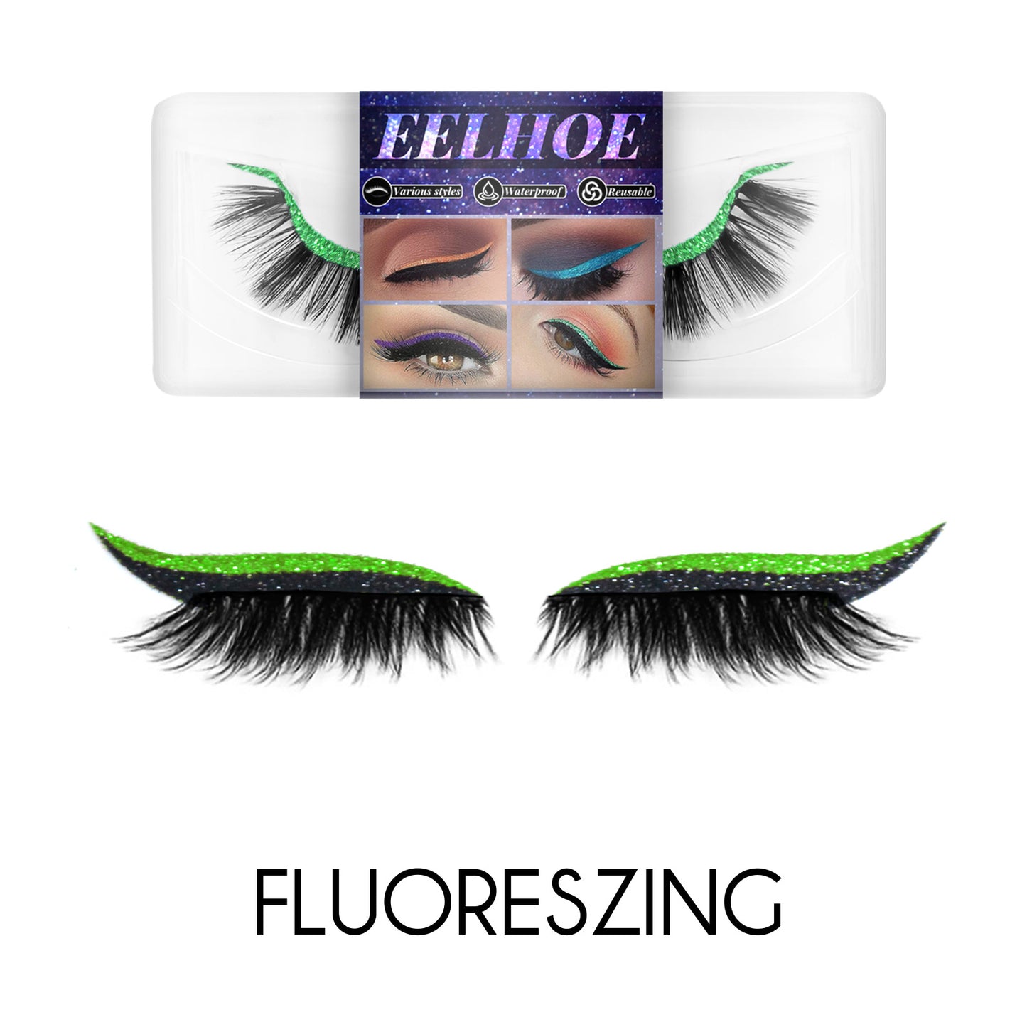 EELHOE Eyeliner And Eyelash Stickers, Self-Adhesive False Eyelashes With European And American 3d Eyelash Eyeshadow Eyeliner Health Eprolo https://www.cyberehub.com