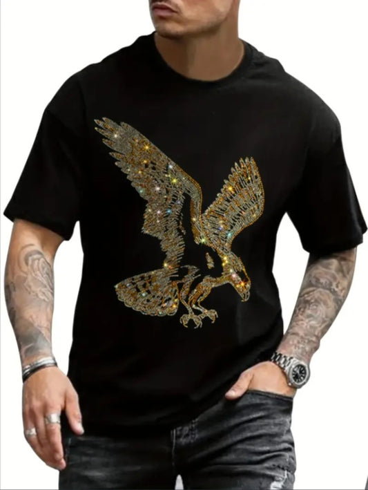 Men's Printed Short Sleeve T-Shirt Apparel/Shirt/Graphic Shirt SNULLO https://www.cyberehub.com