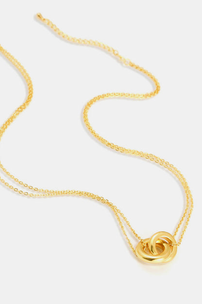 Linked Ring Pendant Chain Necklace Chain Necklace AI Jewelry H.C Jewelry Ship from USA TikTok USA Walmart Trendsi https://www.cyberehub.com