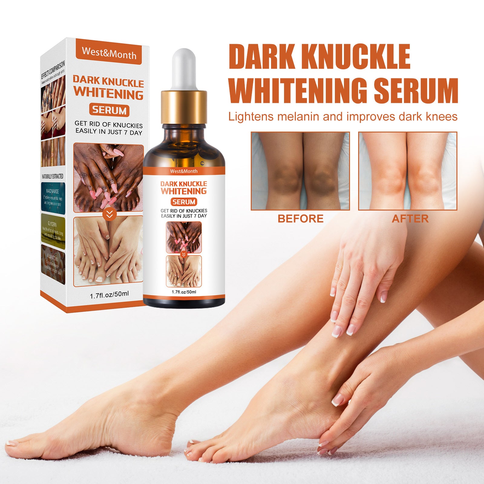 Skin Blackening Essence Brightening Knee Ankle Horn Melanin Removing Moisturizing Essence Health & Beauty Health Eprolo https://www.cyberehub.com