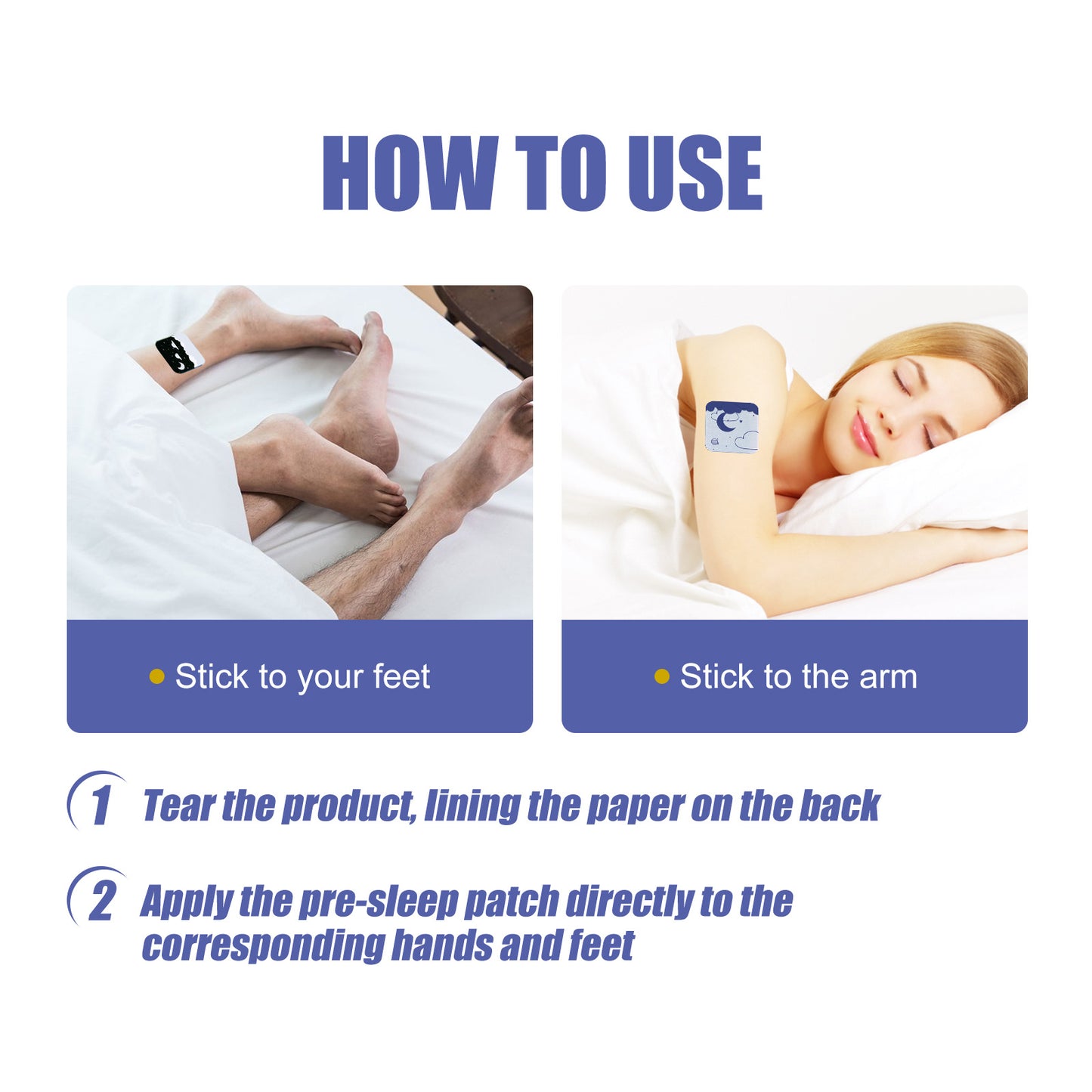 Sleep Aid Patch, Relieve Irritability, Anxiety, Insomnia, Improve Sleep Quality And Improve Sleep Quality Health Eprolo https://www.cyberehub.com
