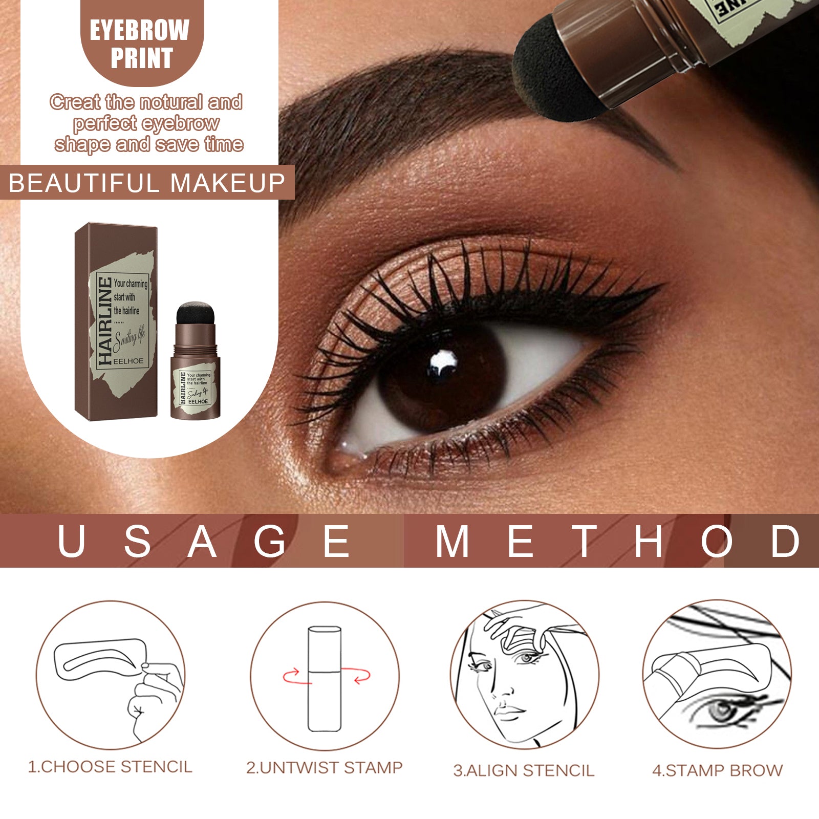 Hairline Brow Print Brow Cake Hairline Brow Print Natural Lazy Eyebrows Quick Makeup Brow Print Health Eprolo https://www.cyberehub.com