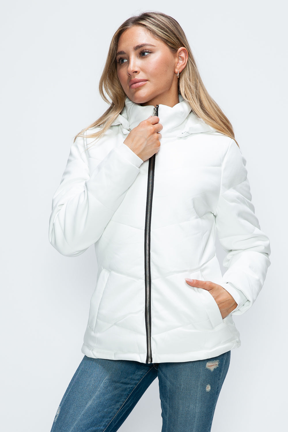 How Dare U Pocketed Zip Up Puffer Jacket with Removable Hood Tops/Jackets/Sweaters Clothing Tops How Dare U Ship from USA TikTok Trendsi USPS Walmart Trendsi https://www.cyberehub.com