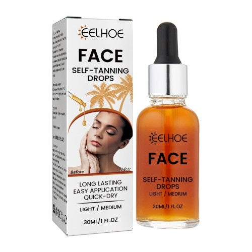 EELHOE Facial Tanning Essence For Achieving A Natural And Stylish Wheat Color Or Bronzed Skin Tone, Providing Hydration And Enhancing The Beauty Of The Skin Without The Need For Sunbathing 1pcs Health Beauty CJ USa USPS Muqe https://www.cyberehub.com