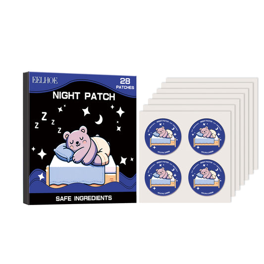 Night Patch, Relieve Muscle Tension And Body Fatigue To Help You Fall Asleep Quickly default title Health & Beauty Health Eprolo https://www.cyberehub.com
