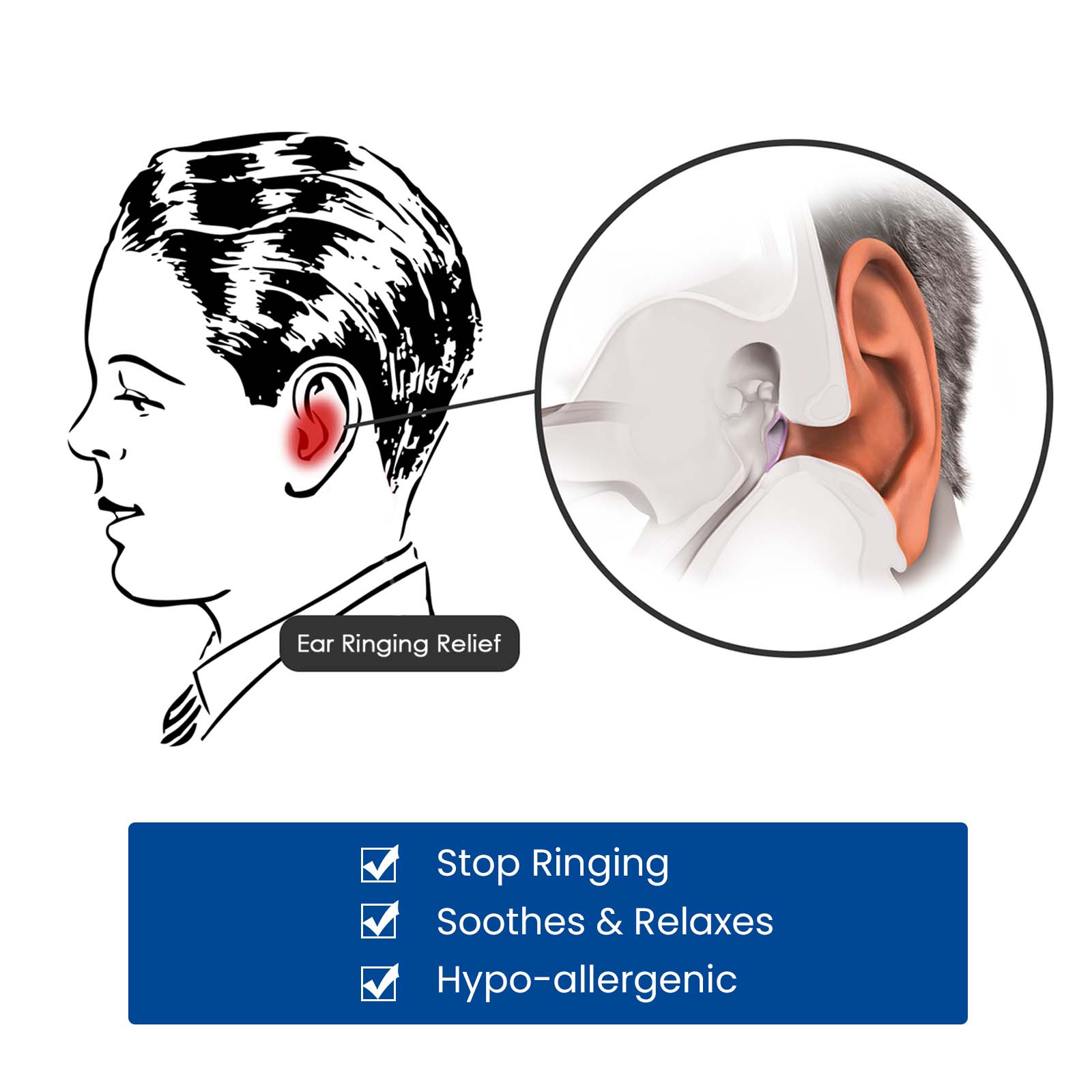Auri-calm Tinnitus Relief Device, Relieve Ear Pain Tinnitus And Ear Discomfort Ear Massage Care Ear Clips Health Eprolo https://www.cyberehub.com