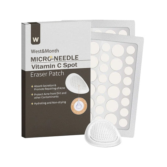 Micro-needle Vita C Spot Eraser Patch, Fade Spots Acne Print Blemishes Cover Spots Repair Patch Health Eprolo https://www.cyberehub.com