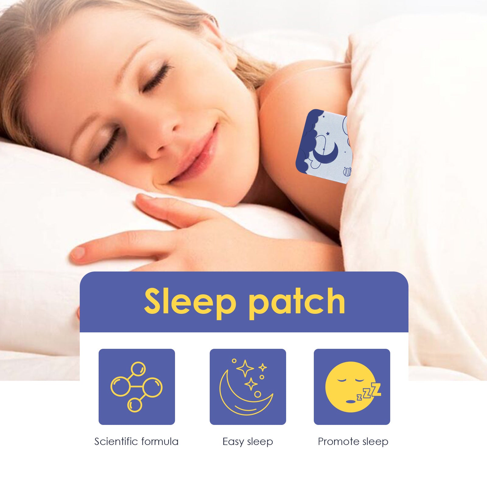 Sleep Aid Patch, Relieve Irritability, Anxiety, Insomnia, Improve Sleep Quality And Improve Sleep Quality Health Eprolo https://www.cyberehub.com