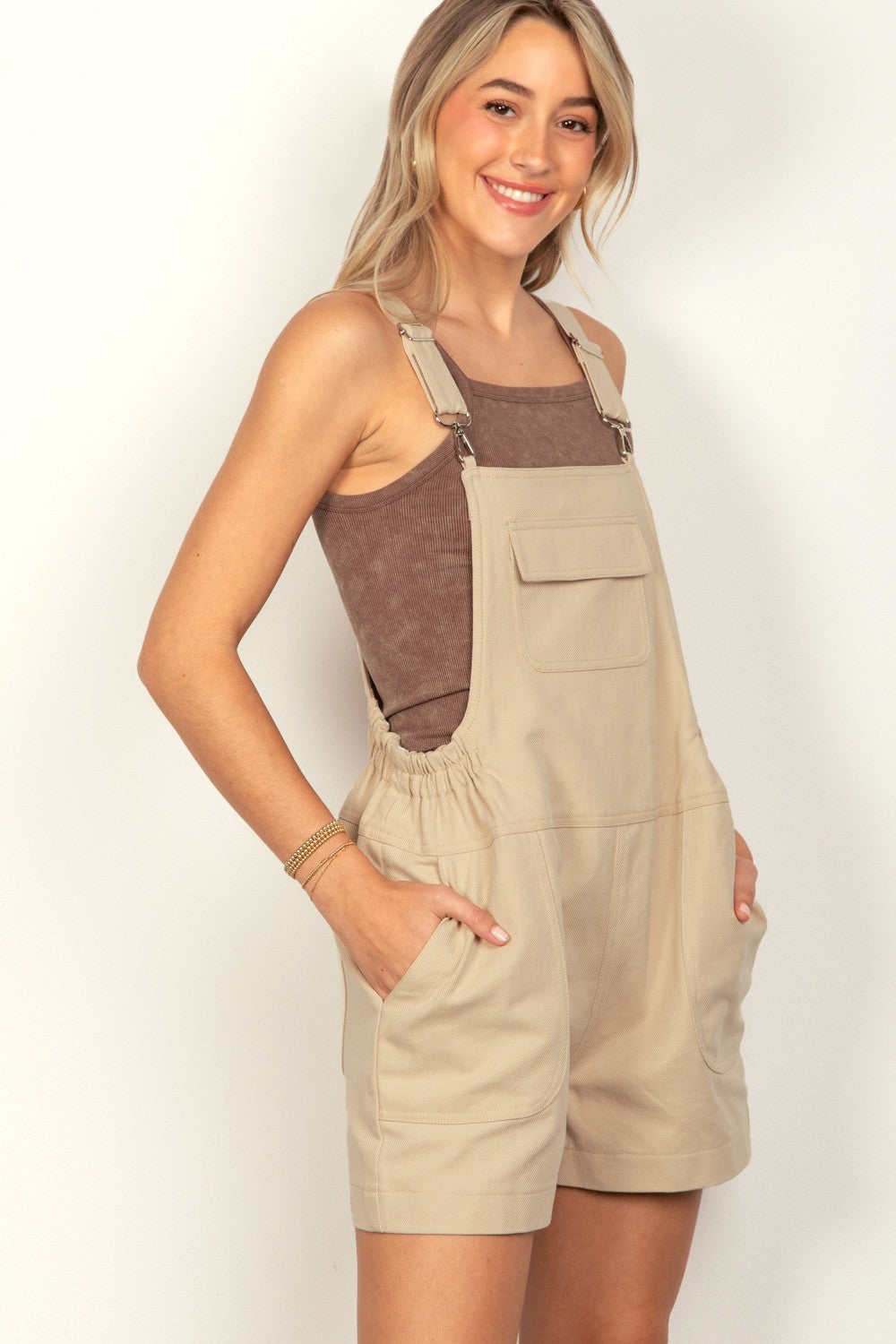 VERY J Adjustable Suspender Overalls with Pockets Tops/Jackets/Sweaters Clothing Tops Ship from USA TikTok Trendsi USPS VERY J Walmart Trendsi https://www.cyberehub.com