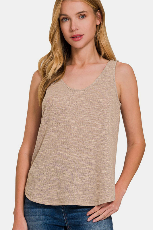 Zenana Curved Hem Round Neck Tank Lt Mocha Apparel/Tops Memorial Day Sale Ship from USA TikTok Tops Trendsi USPS Walmart Walmart Apparel Zenana Trendsi https://www.cyberehub.com