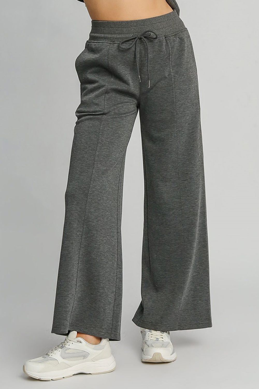 Umgee Full Size Drawstring Wide Leg Pants with Pockets Charcoal Apparel Featured Ship from USA Tiktok Trendsi Umgee USA USA USPS Walmart Trendsi https://www.cyberehub.com