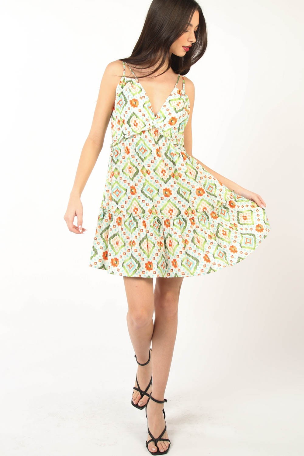 VERY J Floral Back Smocked Ruffled Mini Dress Apparel/Dress Dress Ship from USA TikTok Trendsi USPS VERY J Walmart Walmart Apparel Trendsi https://www.cyberehub.com