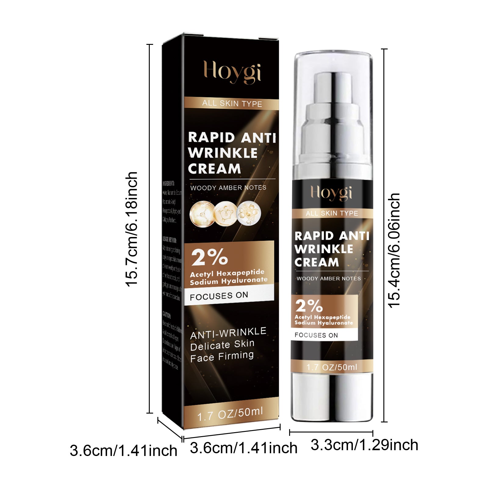 Hoygi Anti-Aging Face Cream Lightens Fine Lines, Moisturizes, Brightens, Firms & Firms Anti-Wrinkle Cream 1pcs Health Beauty CJ USa USPS Muqe https://www.cyberehub.com