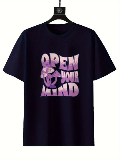 Round Neck Printed T-shirt Casual Short Sleeved Top For Spring And Summer, Personalized And Comfortable For Both Men And Women Apparel/Shirt/Graphic Shirt SNULLO https://www.cyberehub.com