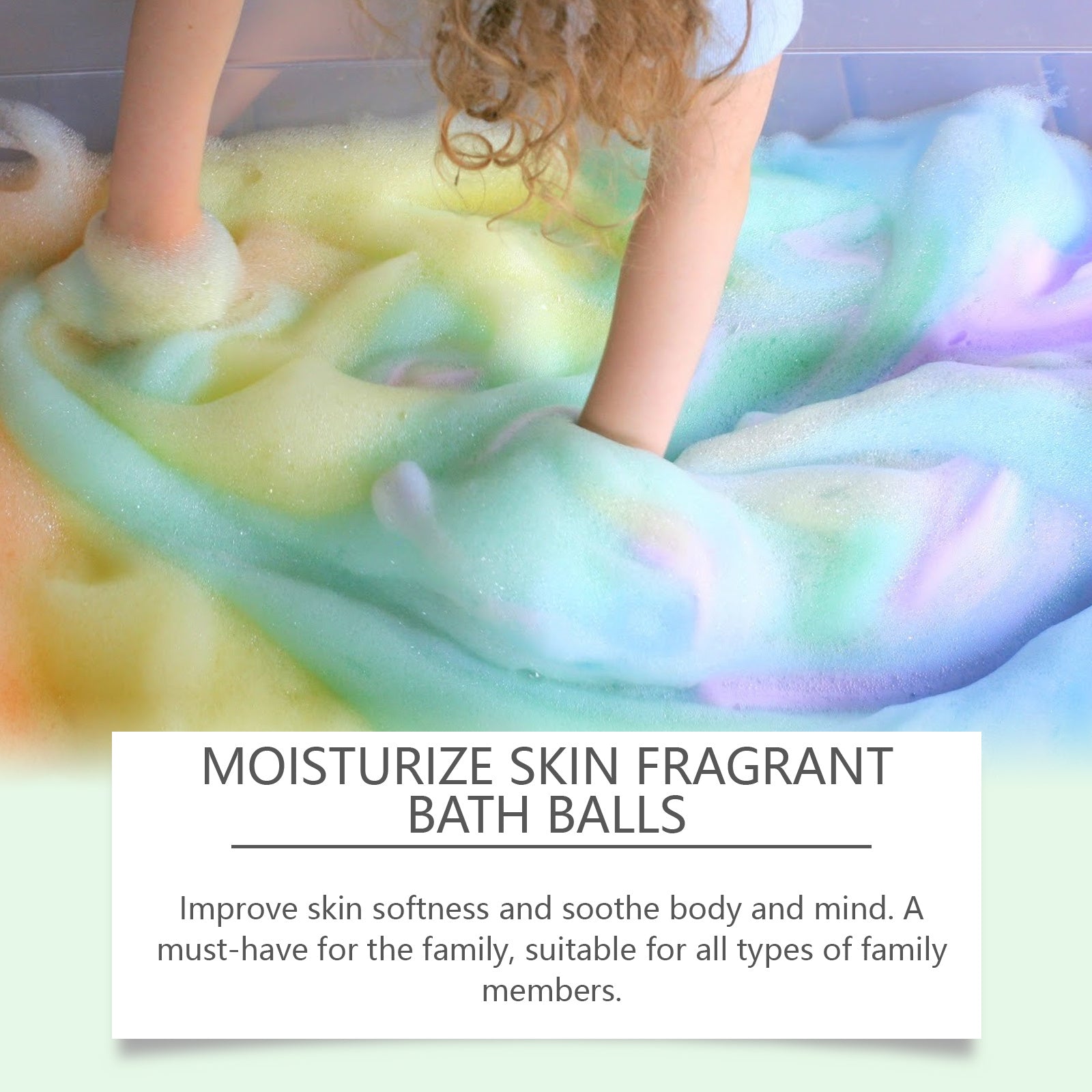 OceAura Fragrant Shower Ball, Plant-Scented Shower Ball Cleans And Moisturizes The Body With A Colorful And Fragrant Shower Ball Health & Beauty Health & Beauty Under 10 UniversalMaax https://www.cyberehub.com
