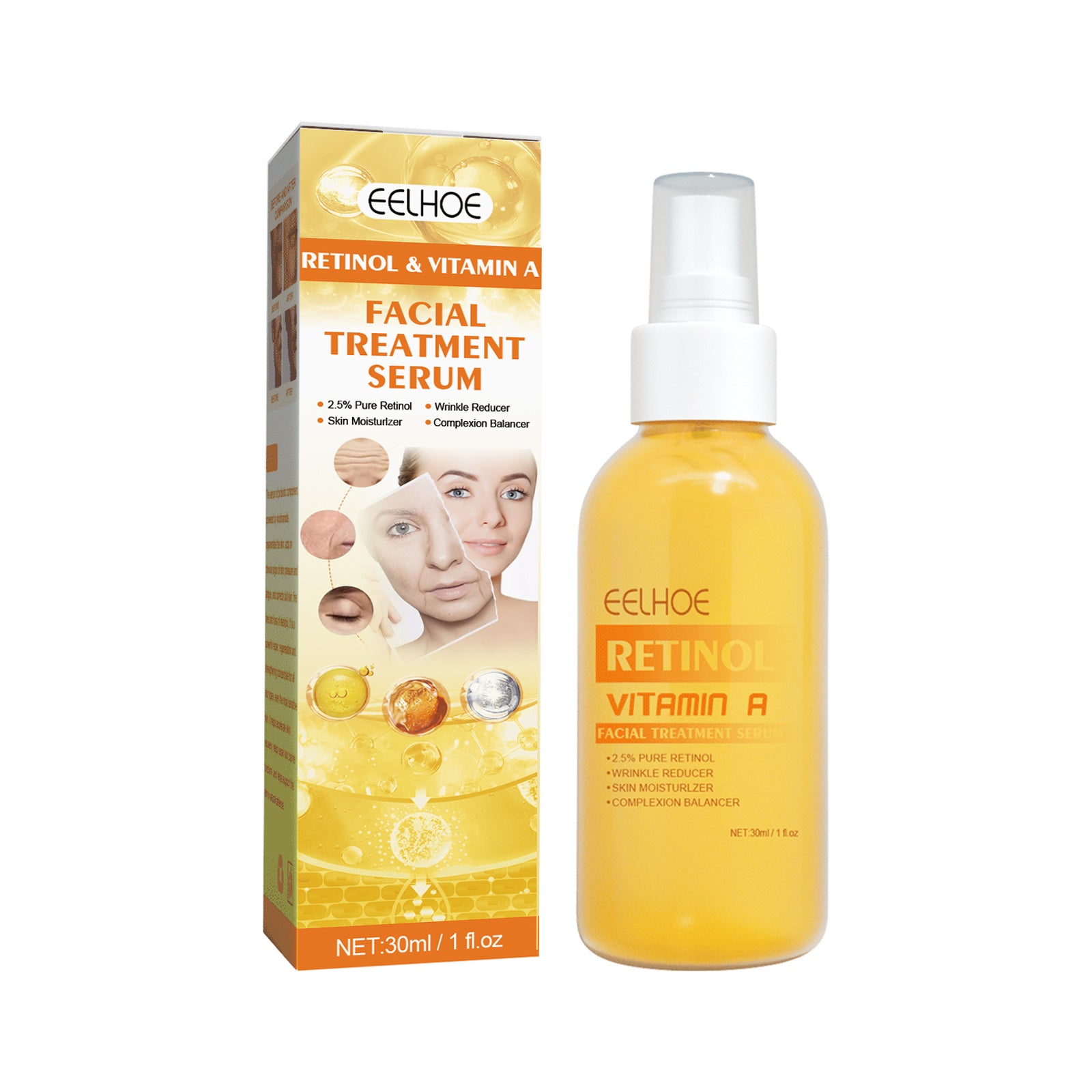 Retinol Anti Wrinkle Essence Spray, Shrinks And Tightens Pores, Brightens Skin, And Reduces Lines Spray Health Eprolo https://www.cyberehub.com