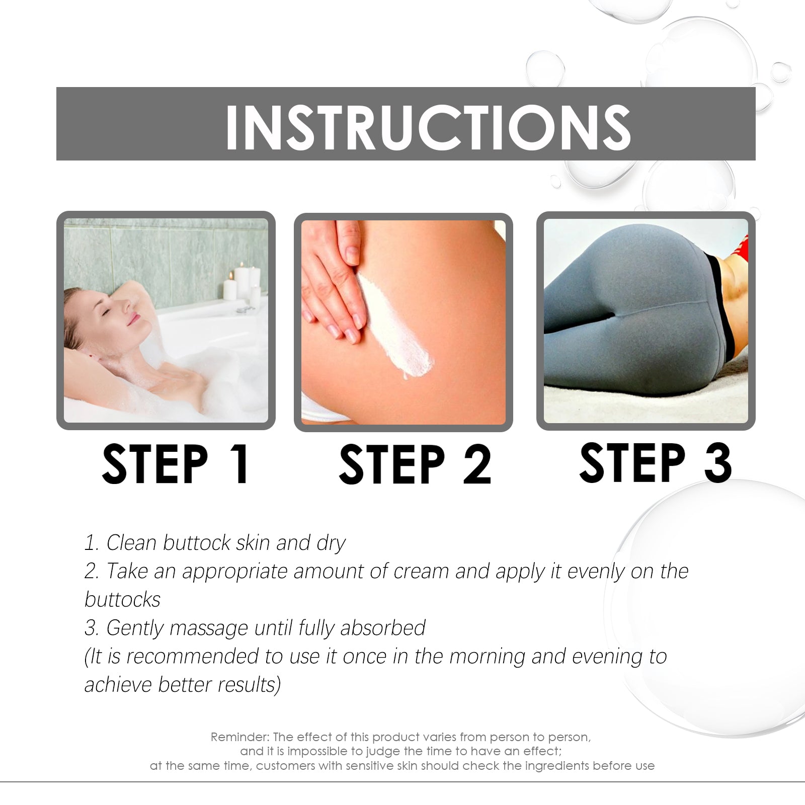 Butt Lift Whitening Cream, Butt Lift Massage Firming Butt Whitening Moisturize Cream Health Eprolo https://www.cyberehub.com