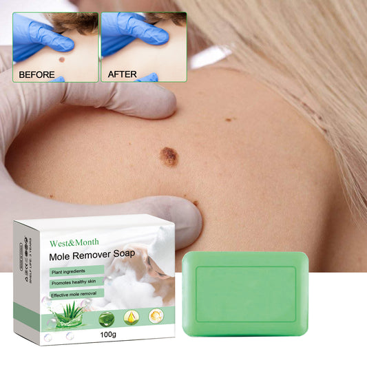 Mole Remover Soap, Repair Meat Granules Corns And Dark Moles, Smooth Skin Anti-wart Cleansing Soap Health Eprolo https://www.cyberehub.com