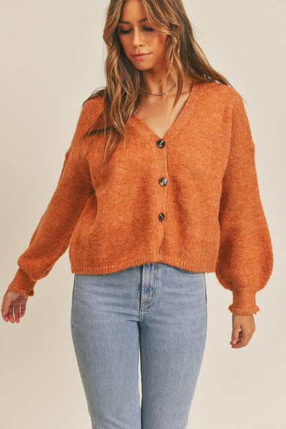 MABLE Long Sleeve Button Down Sweater Cardigan Shirt Apparel Clothing Tops MABLE Ship from USA Shirts USA Women Trendsi https://www.cyberehub.com
