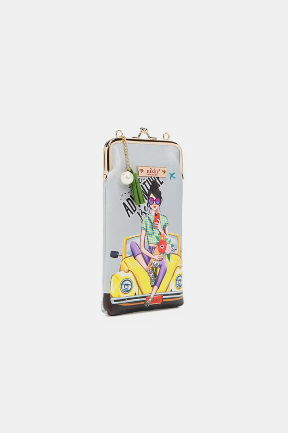 Nicole Lee USA Printed Kisslock Phone and Sunglass Purse Nicole Lee USA Ship from USA TikTok USA Trendsi https://www.cyberehub.com