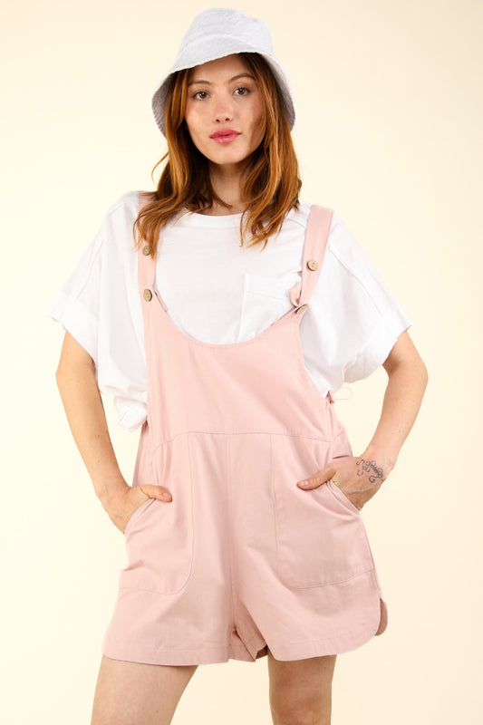 VERY J Adjustable Waist Suspender Overalls with Pockets Pink Tops/Jackets/Sweaters Clothing Tops Ship from USA TikTok Trendsi USPS VERY J Walmart Trendsi https://www.cyberehub.com