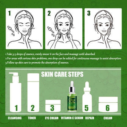 Olive Acne-Clearing Essence, Lightening Acne Mark Removing Closed Mouth Acne Dark Skin Repair Essence Health Eprolo https://www.cyberehub.com