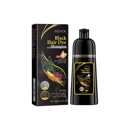 EELHOE Black Hair Shampoo, Multiflorum Essence Moisturizing Nourishing Cleansing Repairing Black And Smooth Hair Shampoo Black Health Eprolo https://www.cyberehub.com